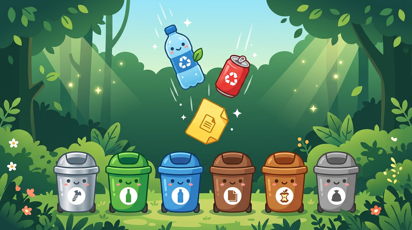 Trash Sort app splash screen